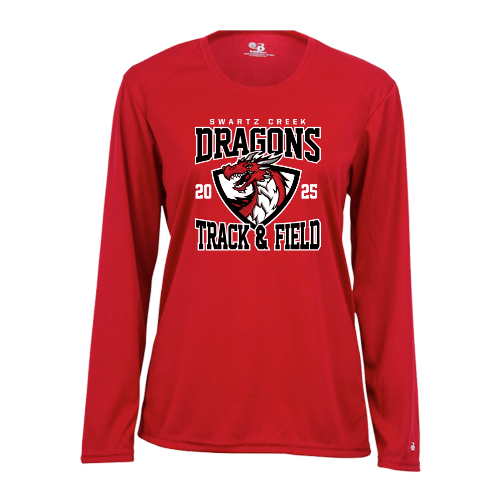 B-CORE Women's Tech Long Sleeve - DRAGONS 25