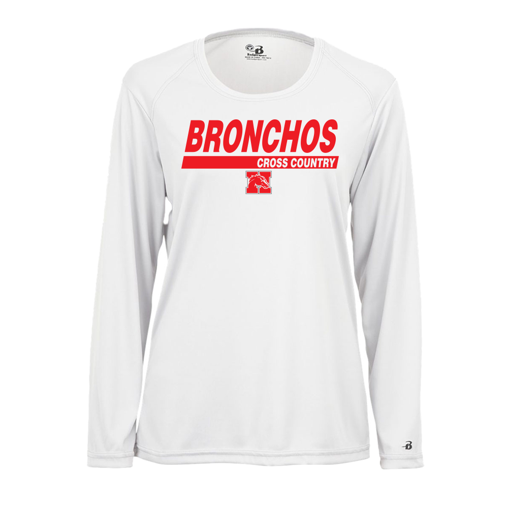 B-CORE Women's Tech Long Sleeve - Bronchos XC