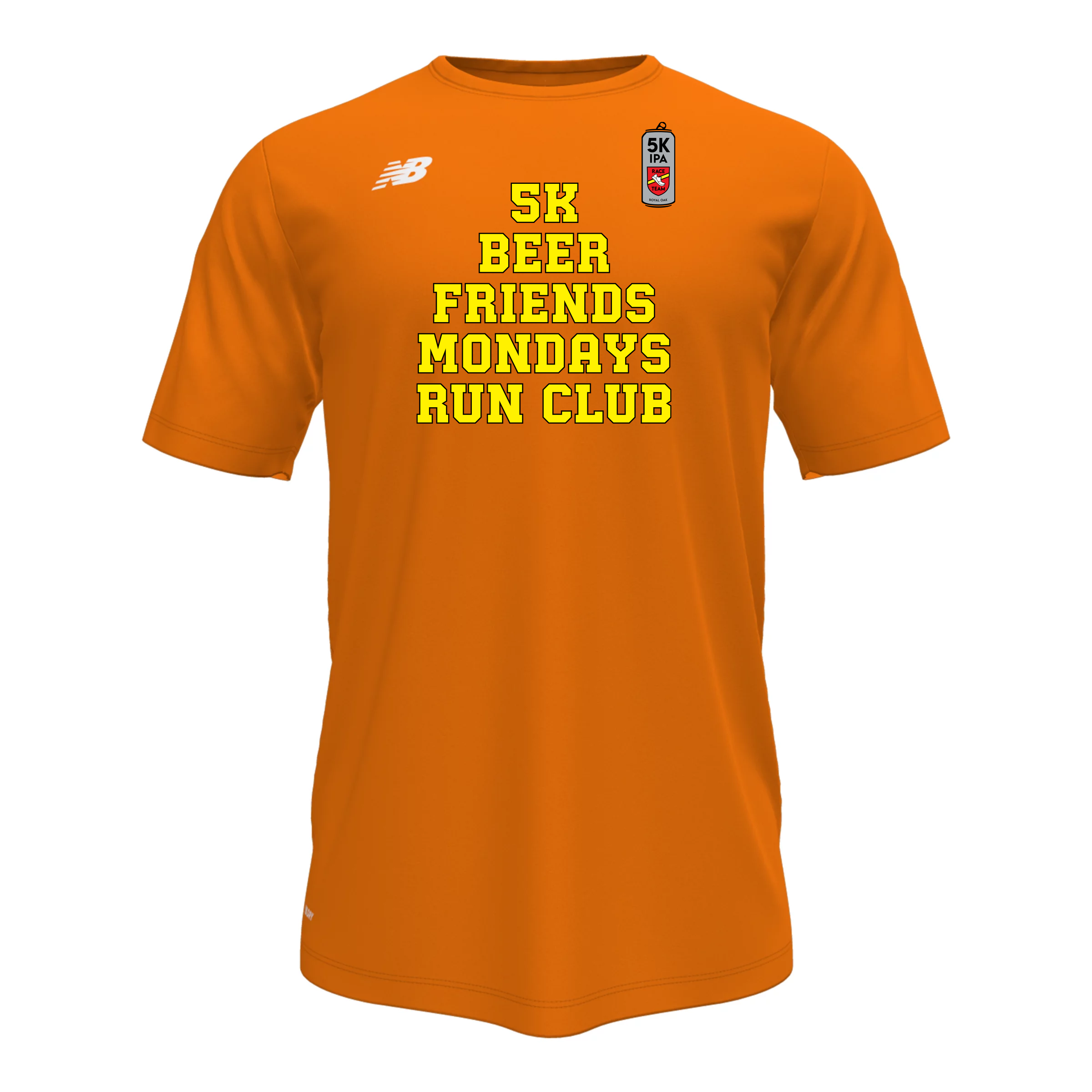 New Balance Men's Brighton Jersey - List Design - RFB 5K IPA Race Team