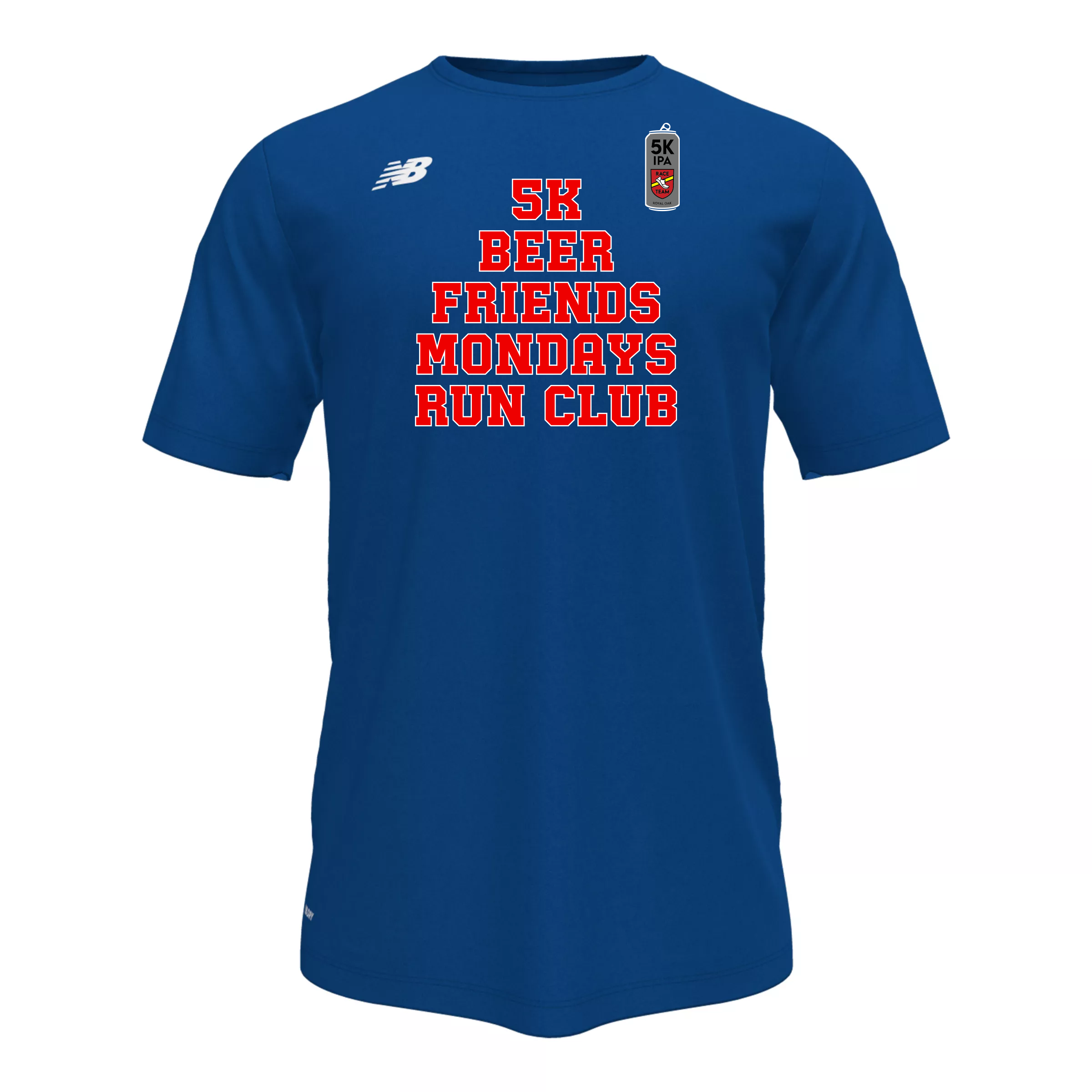 New Balance Men's Brighton Jersey - List Design - RFB 5K IPA Race Team