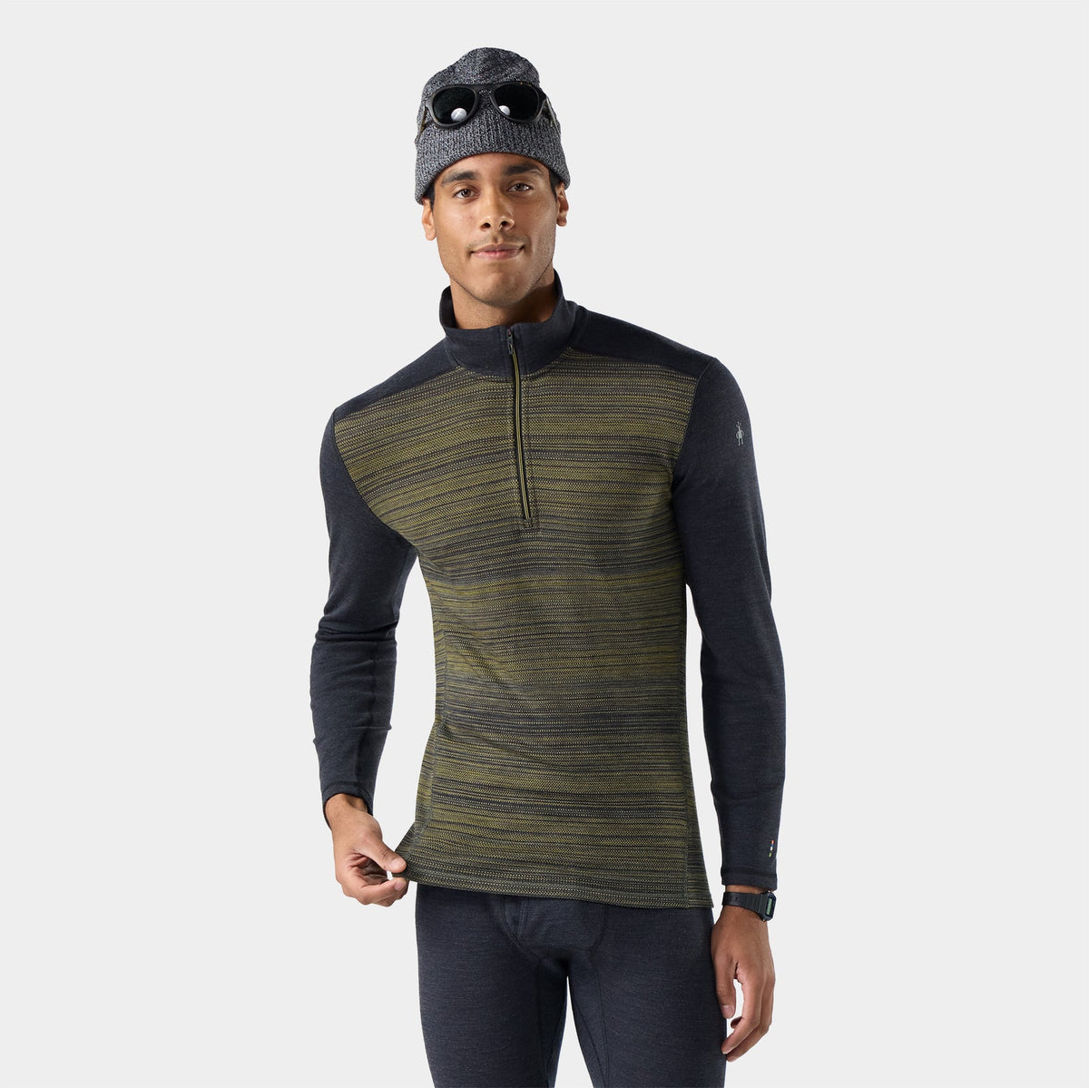 Men's Smartwool Classic Thermal Merino Base Layer 1/4 Zip