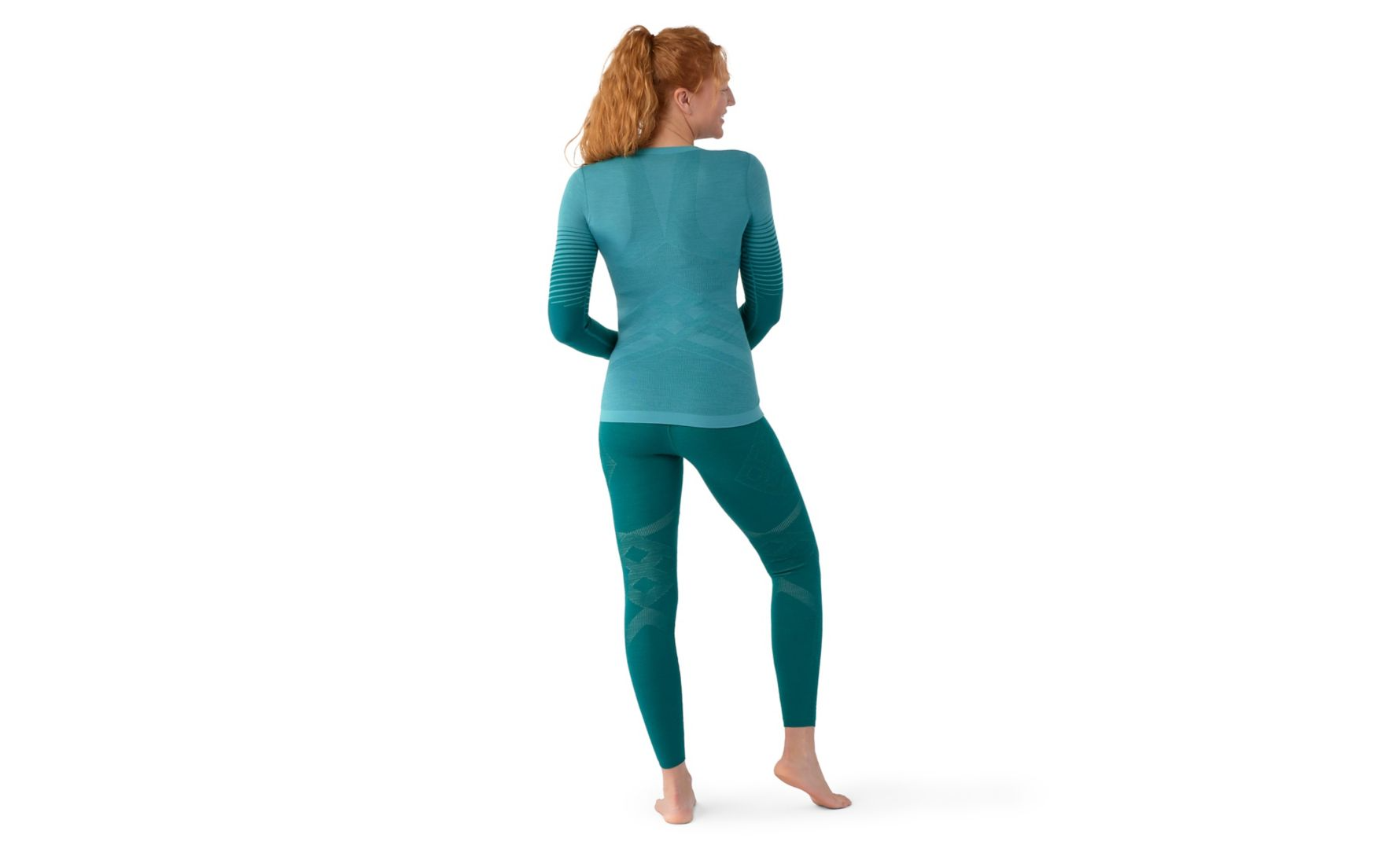 Smartwool Wonen's Intraknit Thermal Merino Base Layer Pattern Crew