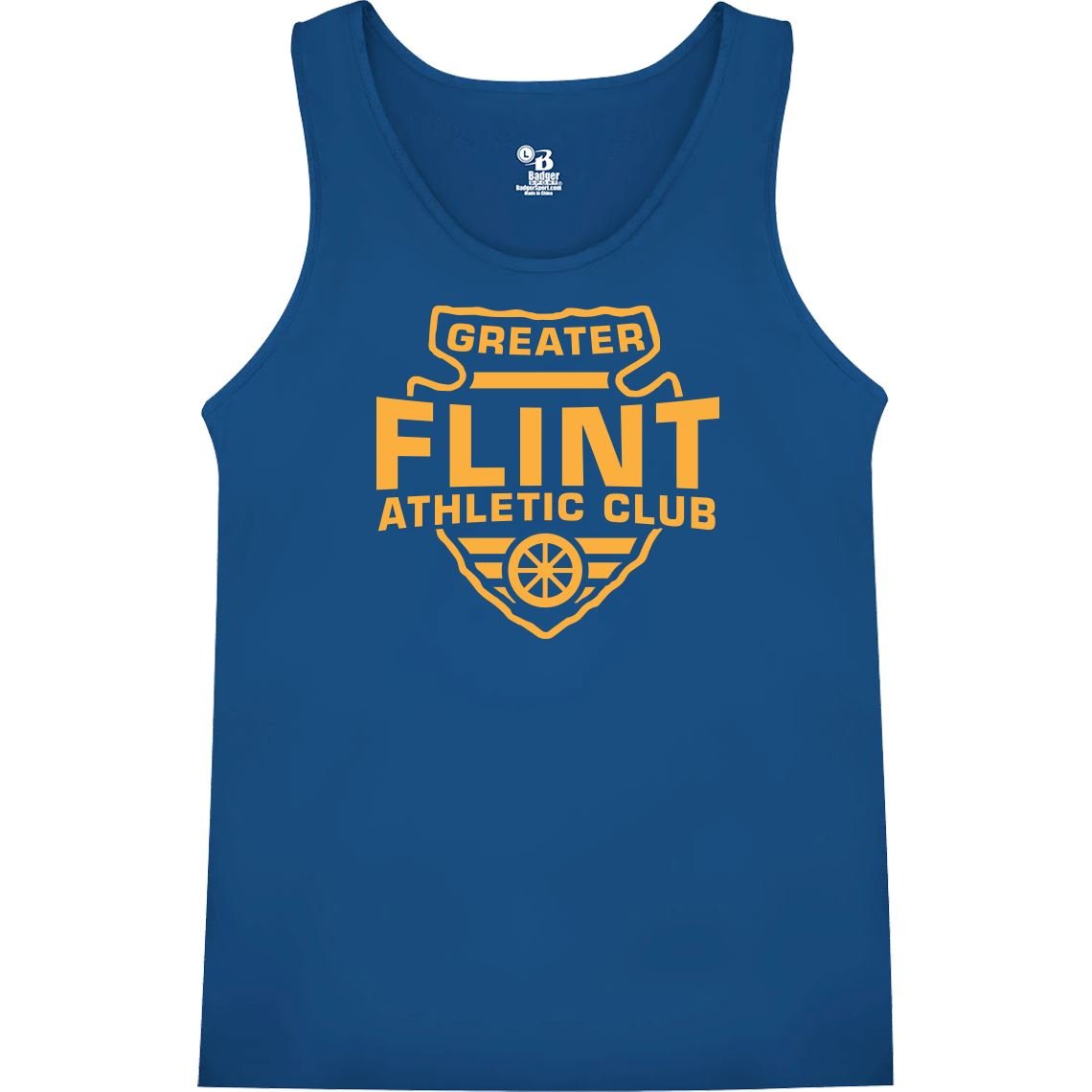 Badger B-Core Race Singlet - GFAC New Vintage - Bauman's Running & Walking Shop