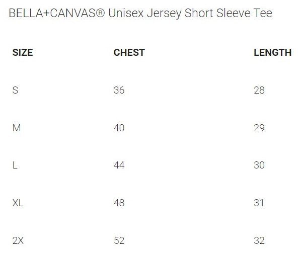 BELLA+CANVAS Unisex Jersey Tee - Black/Dark HTH D1 - Bauman's Running & Walking Shop