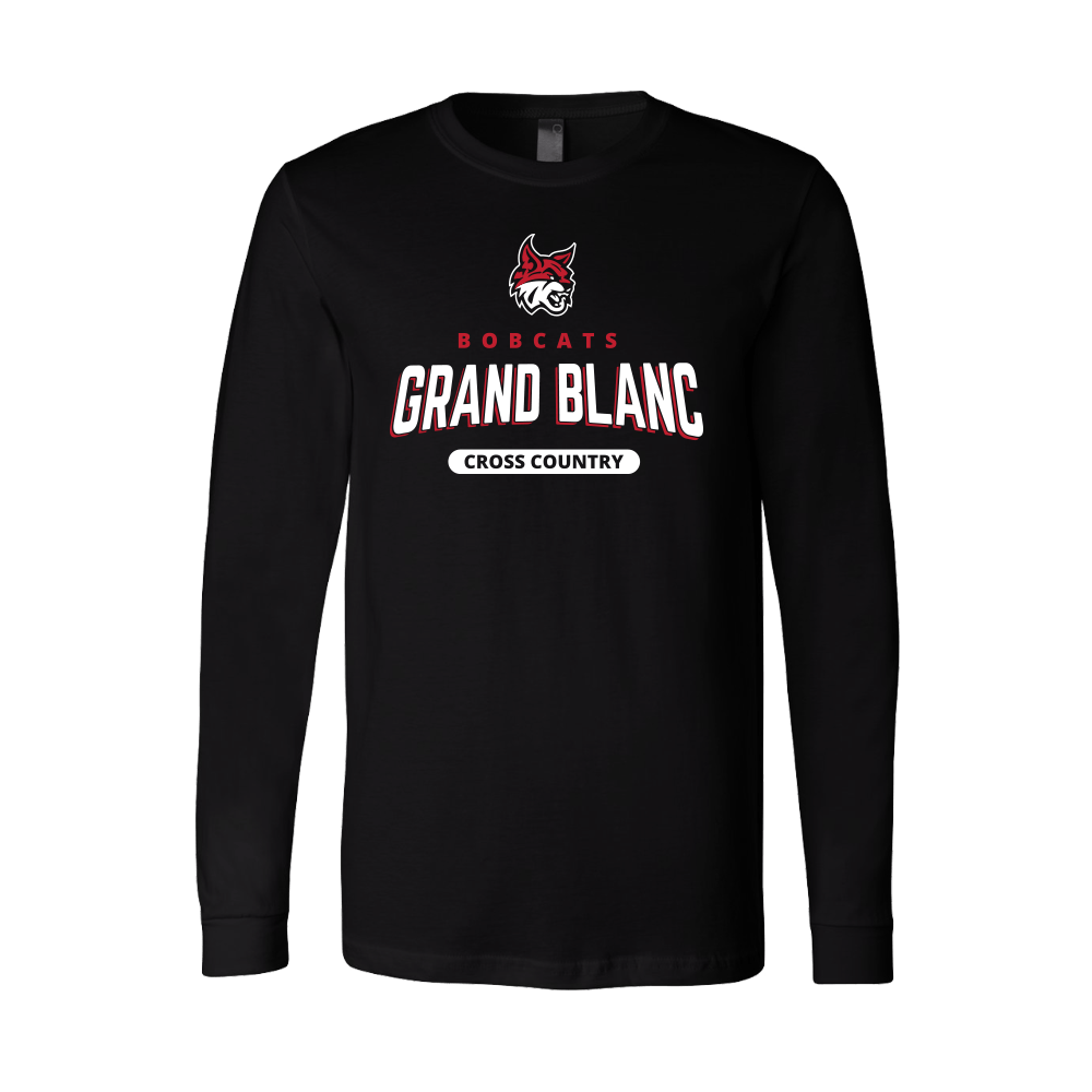 BELLA+CANVAS Unisex Long Sleeve Jersey Tee - GBXC - Bauman's Running & Walking Shop