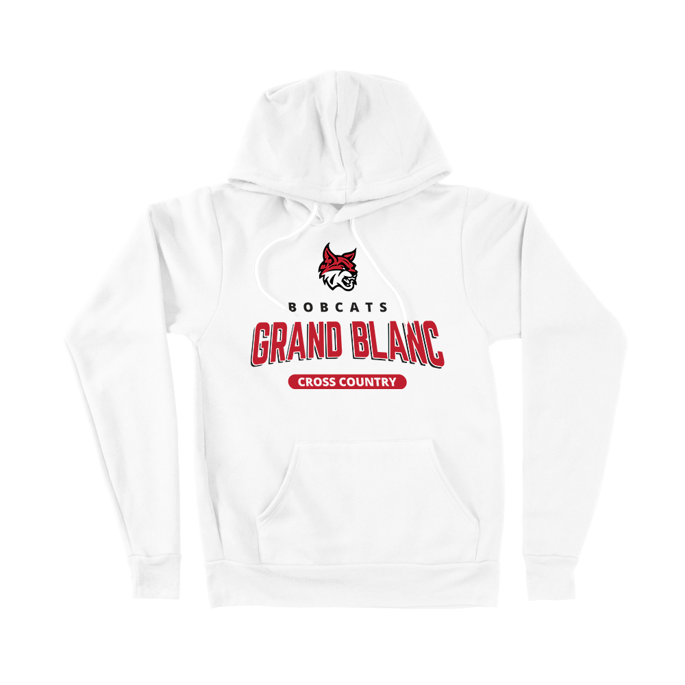 BELLA+CANVAS Unisex Sponge Fleece Pullover Hoodie - GBXC - Bauman's Running & Walking Shop
