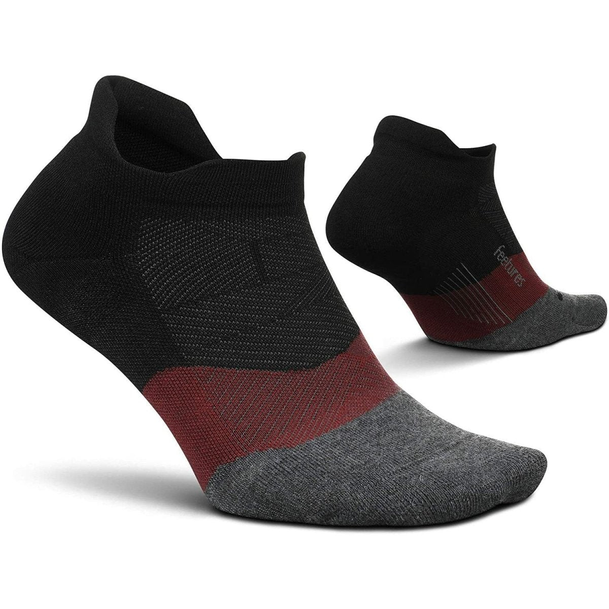 Feetures Unisex Elite Light Cushion No Show Tab - Bauman's Running & Walking Shop