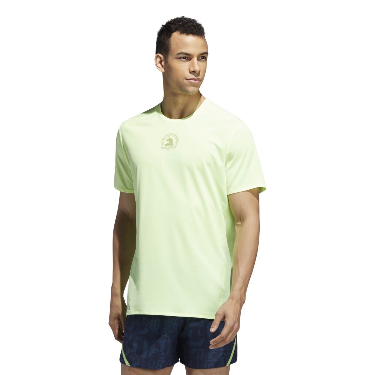 Men's adidas 2019 Boston Marathon Supernova Short Sleeve Tee - Bauman's Running & Walking Shop