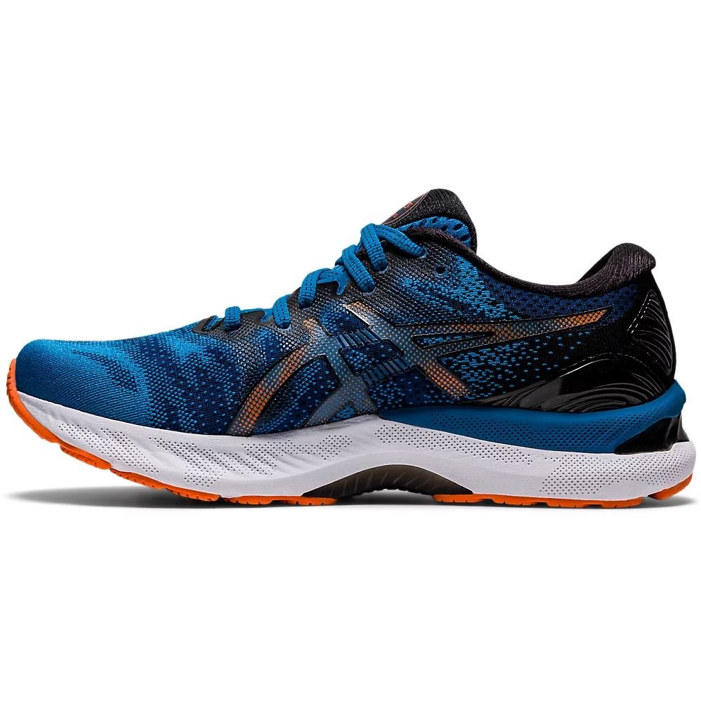 Men's ASICS GEL-NIMBUS 23 (Reborn Blue/Black) - Bauman's Running & Walking Shop