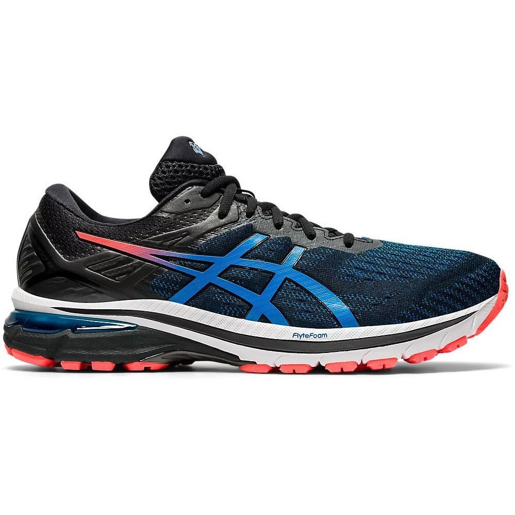Men's ASICS GT-2000 9 (Black/Directoire Blue) - Bauman's Running & Walking Shop