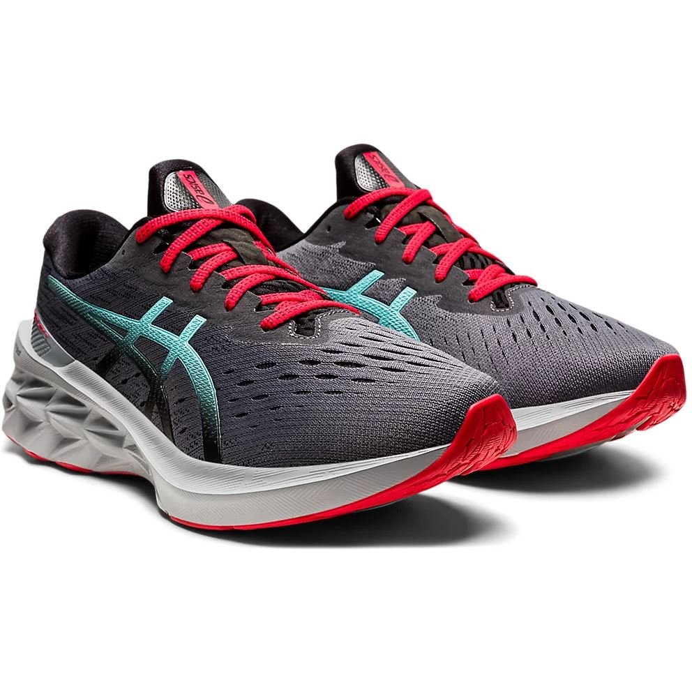 Men's ASICS NOVABLAST 2 (Metropolis/Clear Blue) - Bauman's Running & Walking Shop