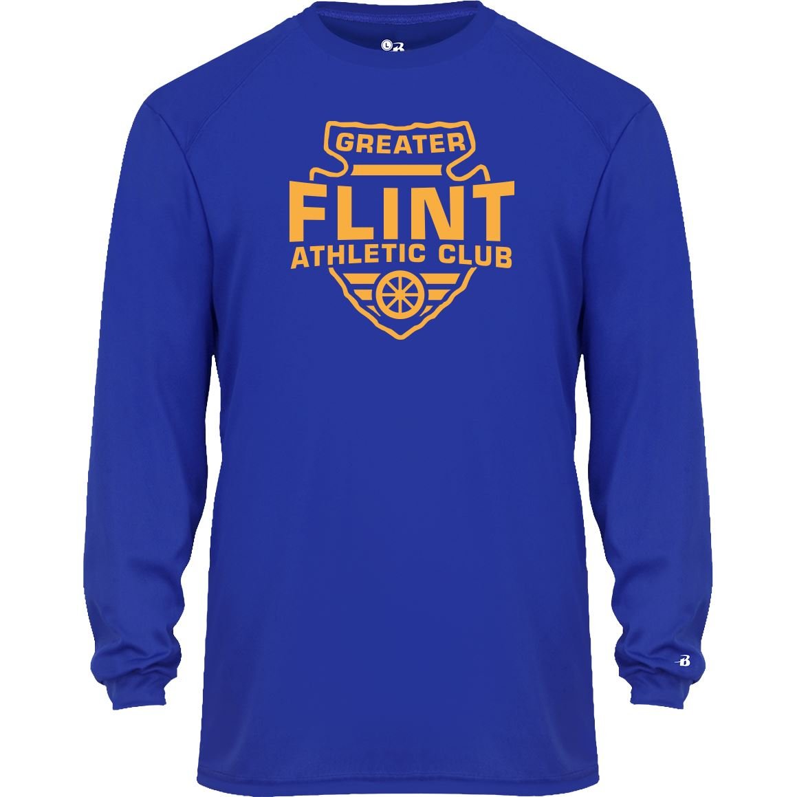 Men's B-Core Long Sleeve Tee - GFAC New Vintage - Bauman's Running & Walking Shop