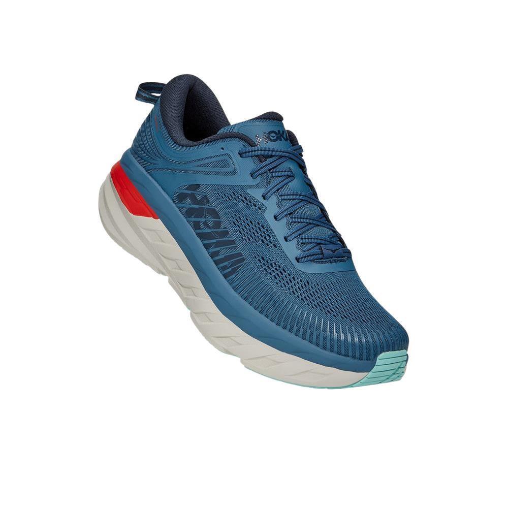 Men's Hoka ONE ONE Bondi 7 (2E - Wide) - Bauman's Running & Walking Shop
