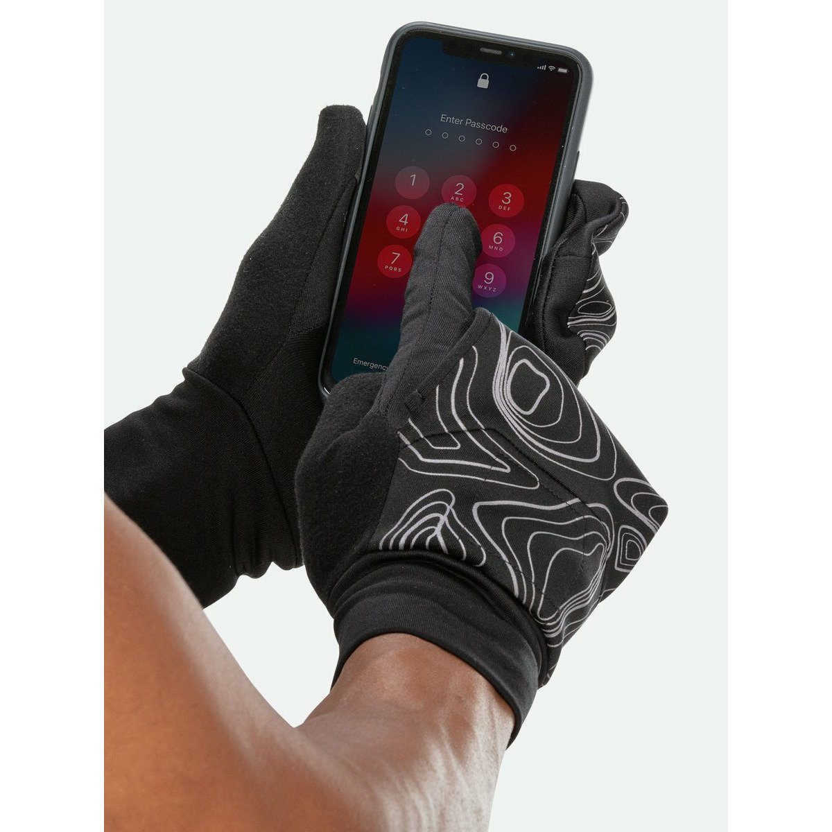 Nathan Reflective Convertible Glove-Mitts - Bauman's Running & Walking Shop