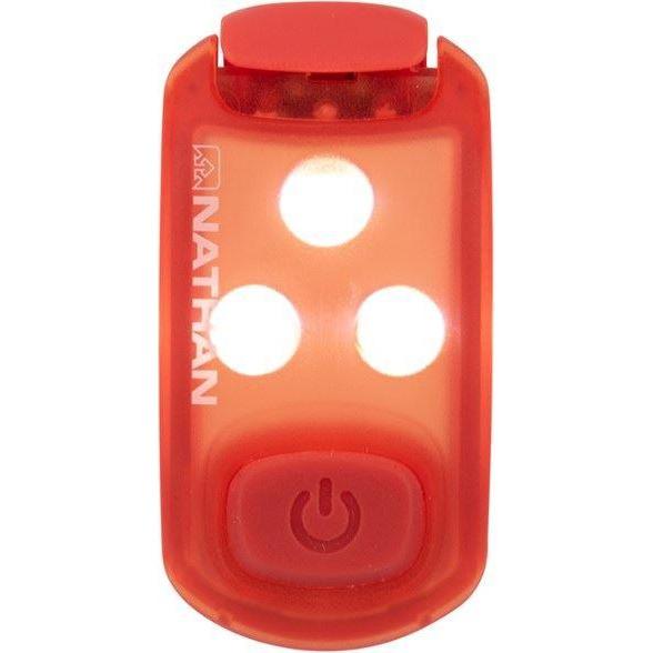 Nathan Strobelight Strobe Light LED Safety Light Clip - Bauman's Running & Walking Shop