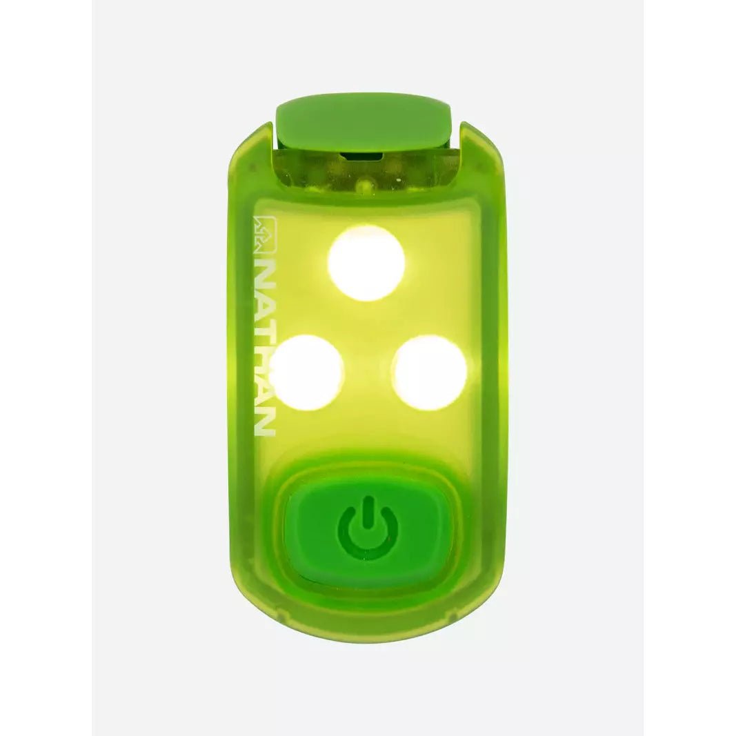 Nathan Strobelight Strobe Light LED Safety Light Clip - Bauman's Running & Walking Shop