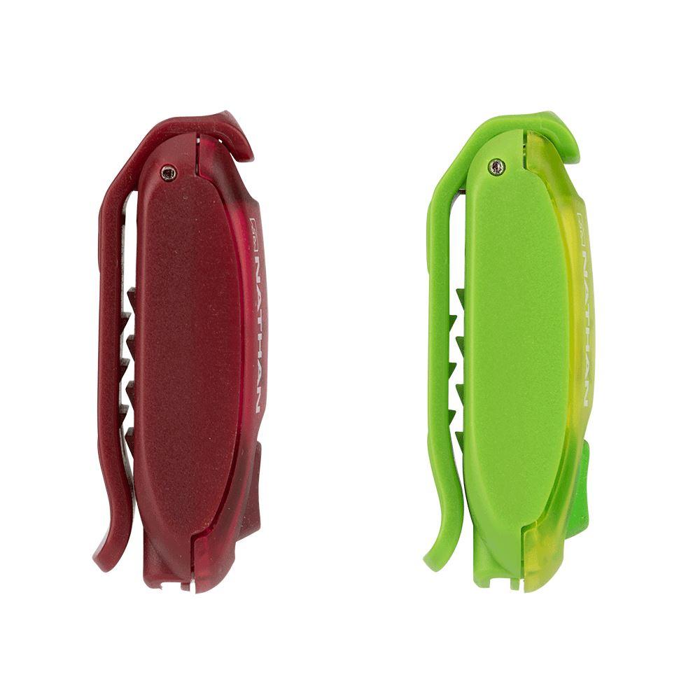 Nathan Strobelight Strobe Light LED Safety Light Clip - Bauman's Running & Walking Shop