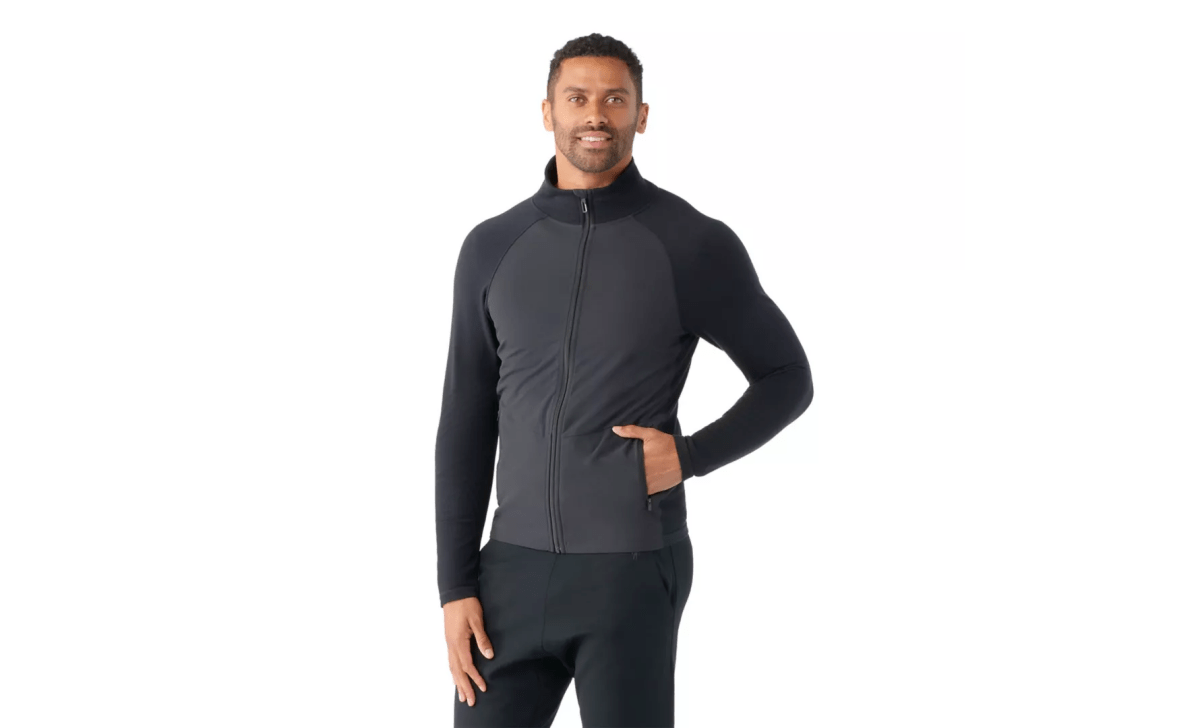 Smartwool Men's Intraknit™ Active Full Zip Jacket - Bauman's Running & Walking Shop