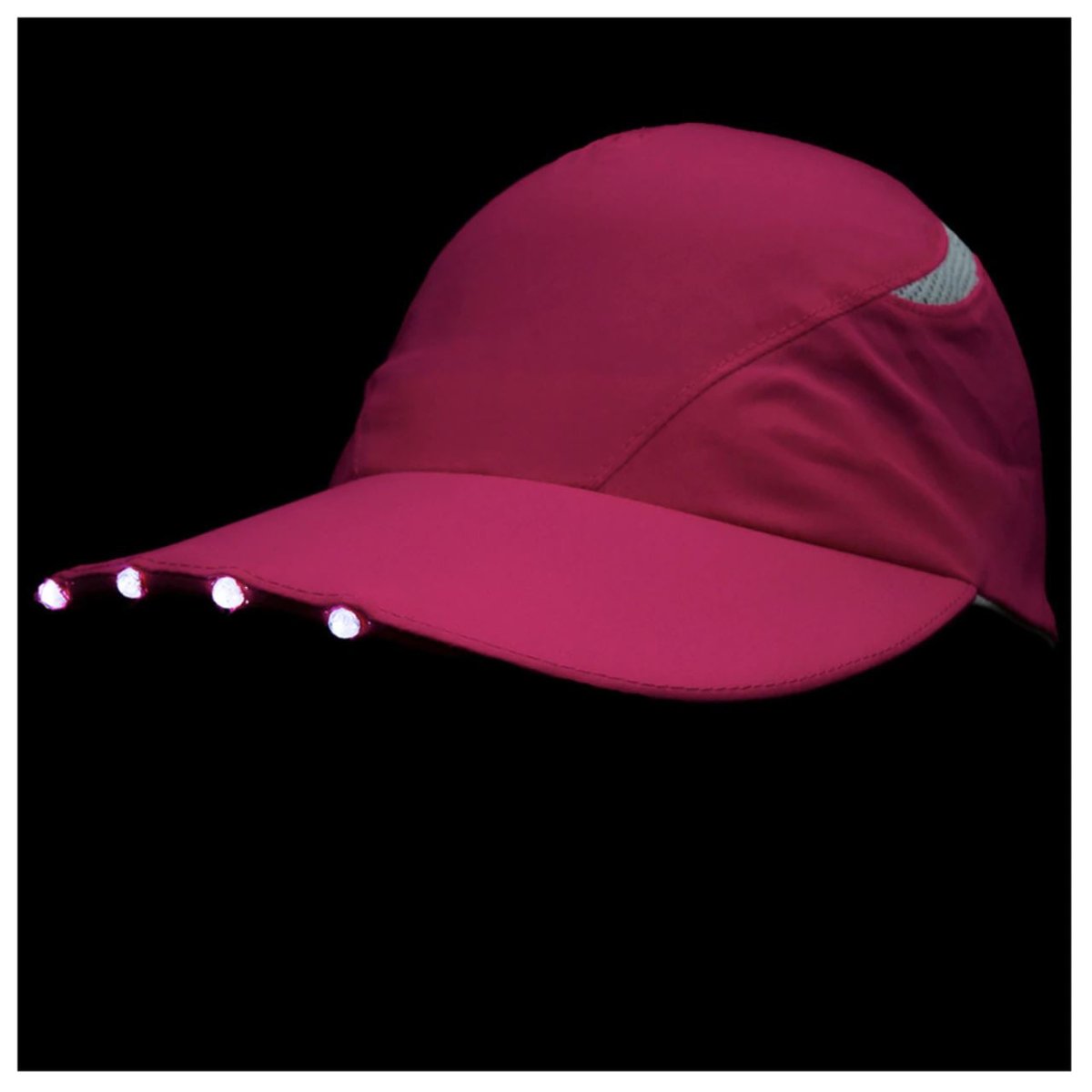 SPIbeams LED High Visibility Hat - Bauman's Running & Walking Shop