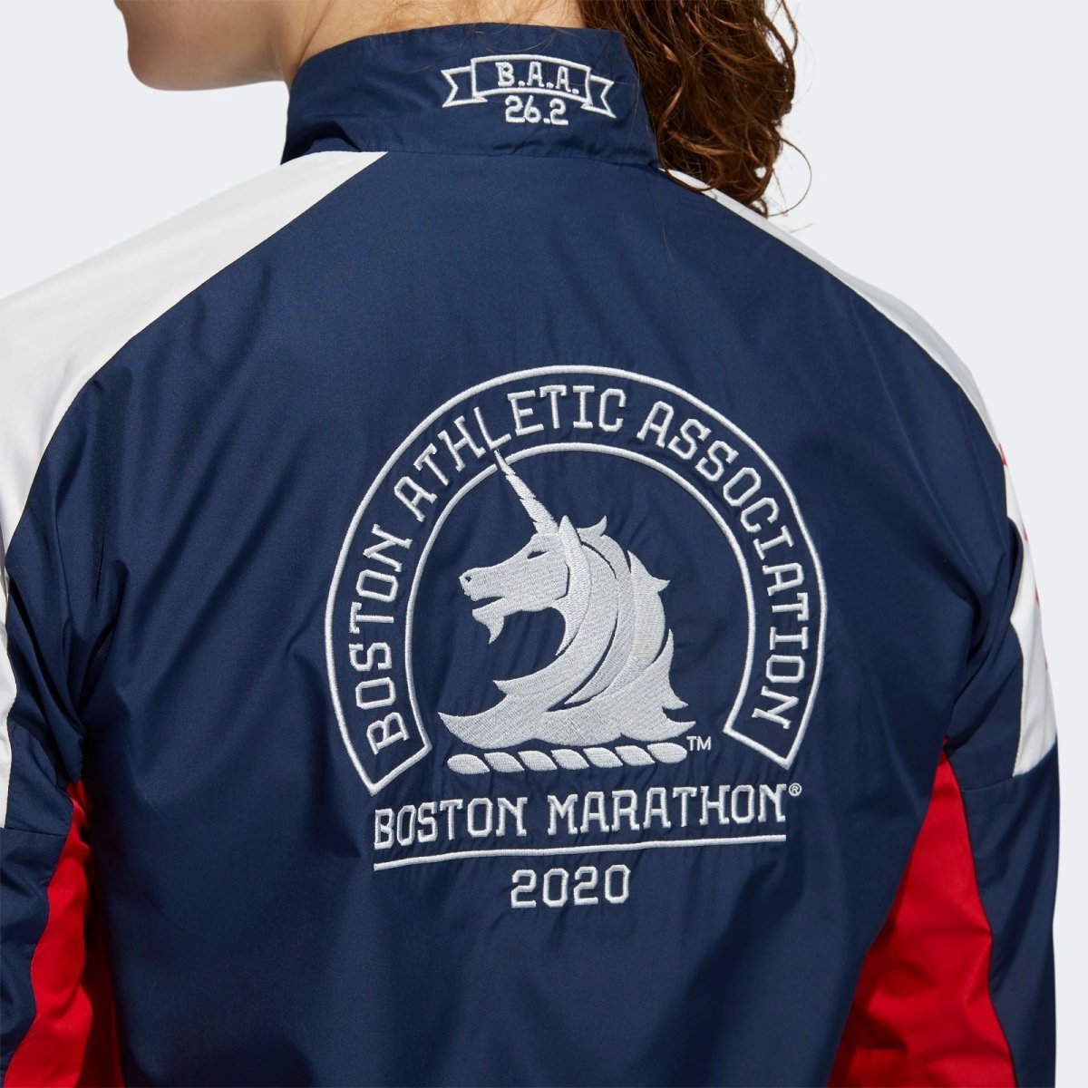 Women's adidas 2020 Boston Marathon Celebration Jacket - Bauman's Running & Walking Shop