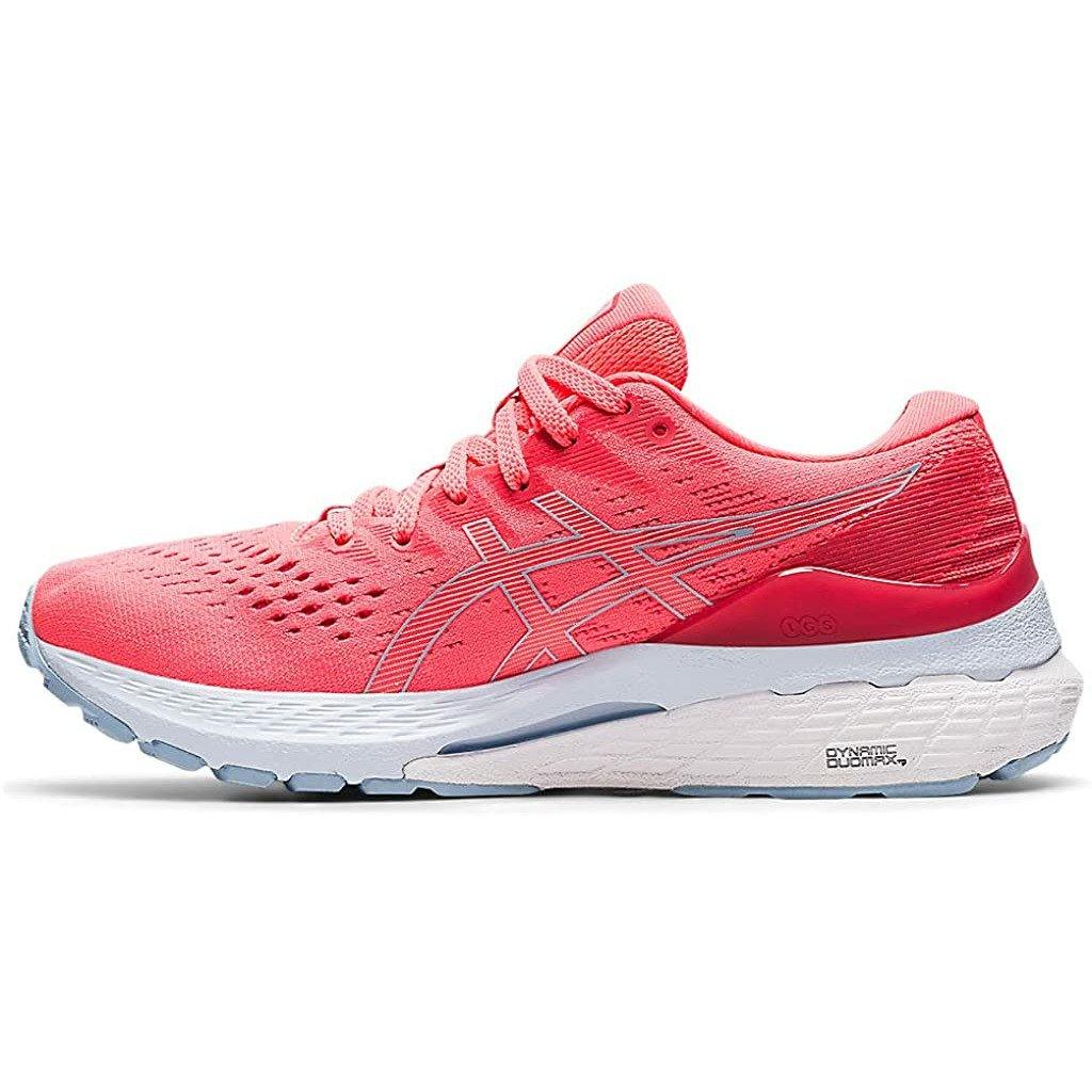Women's ASICS GEL-KAYANO 28 (Blazing Coral/Mist) - Bauman's Running & Walking Shop