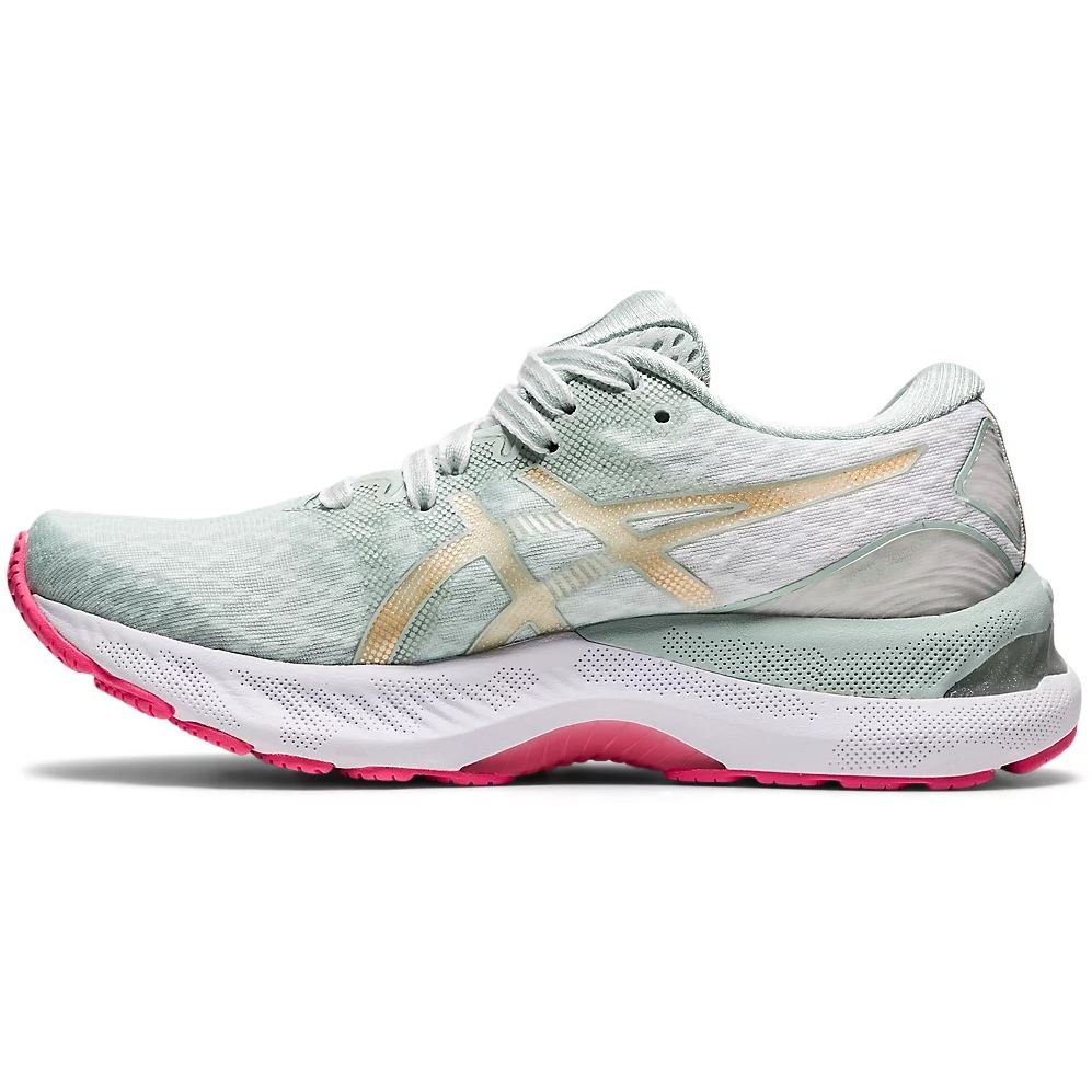 Women's ASICS Gel-Nimbus 23 (Lichen Rock/Champagne) - Bauman's Running & Walking Shop