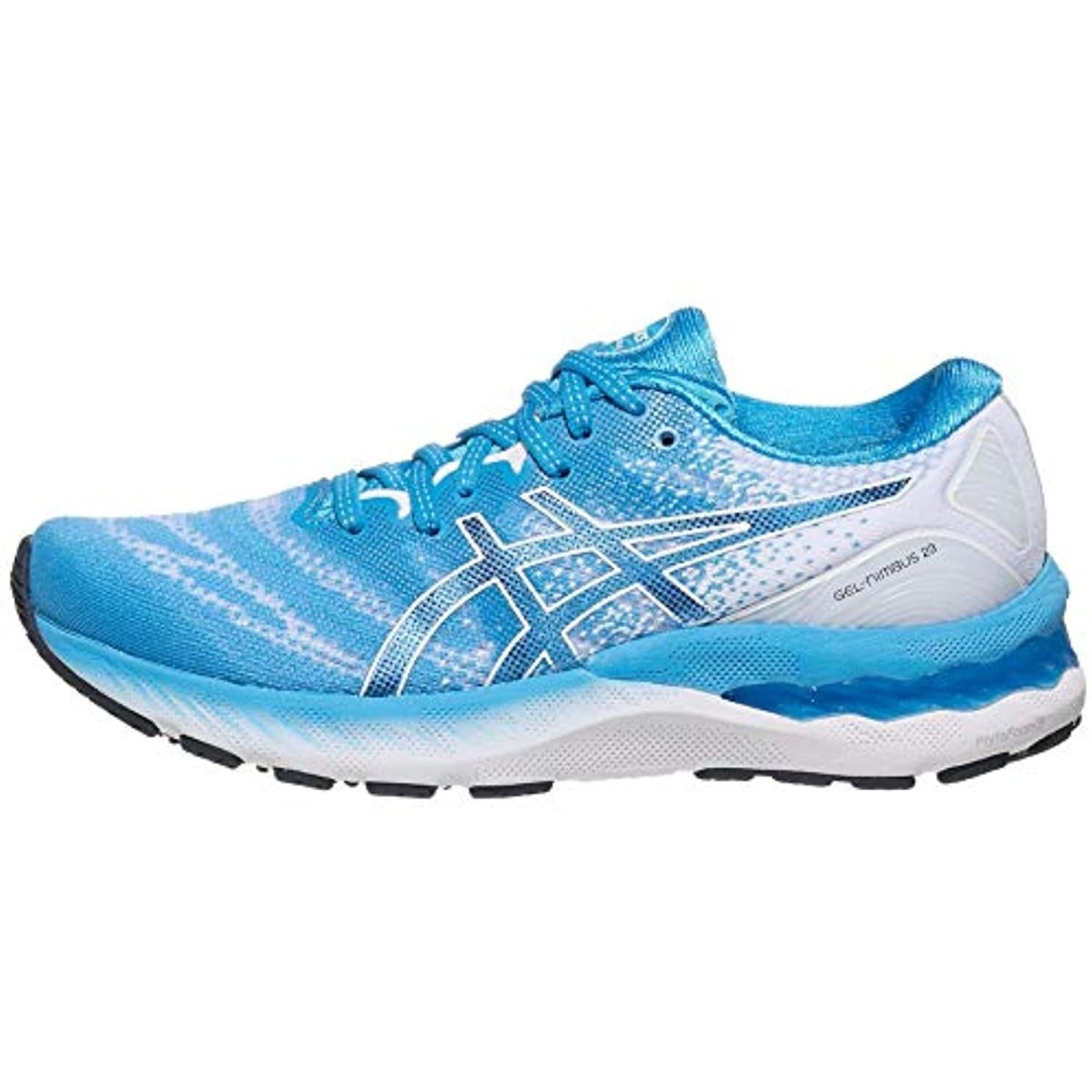 Women's ASICS Gel-Nimbus 23 (Silver Aqua/White) - Bauman's Running & Walking Shop