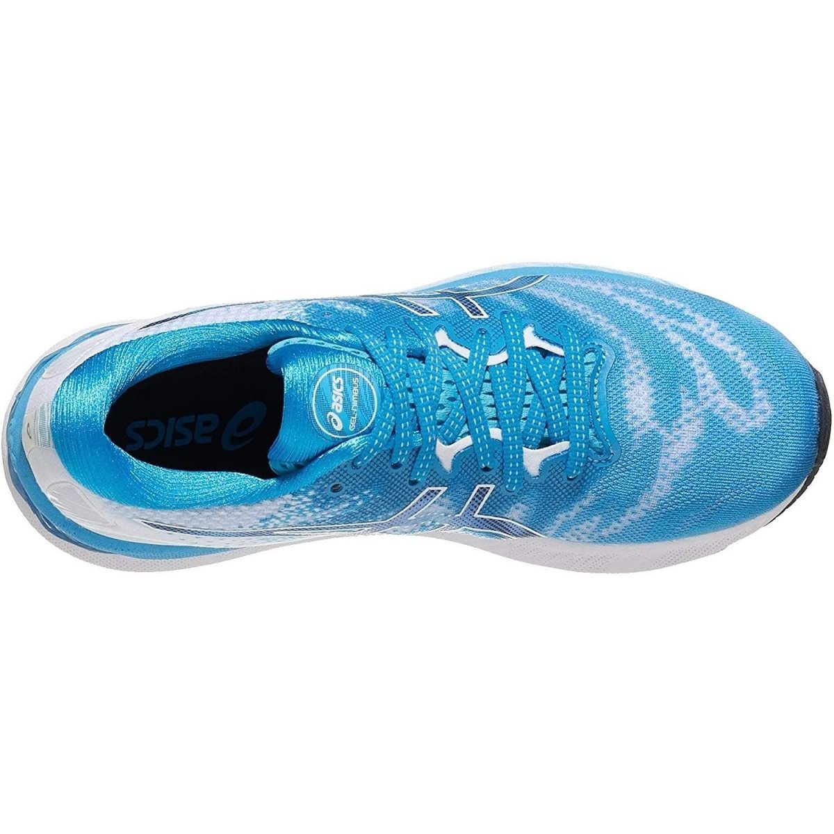 Women's ASICS Gel-Nimbus 23 (Silver Aqua/White) - Bauman's Running & Walking Shop