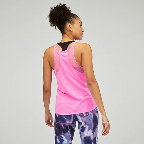 Women's New Balance Printed Impact Run Tank - Bauman's Running & Walking Shop