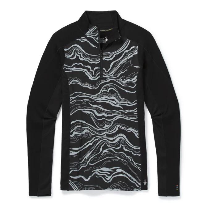 Women's Smartwool Merino Sport 250 Wind 1/2 Zip - Bauman's Running & Walking Shop