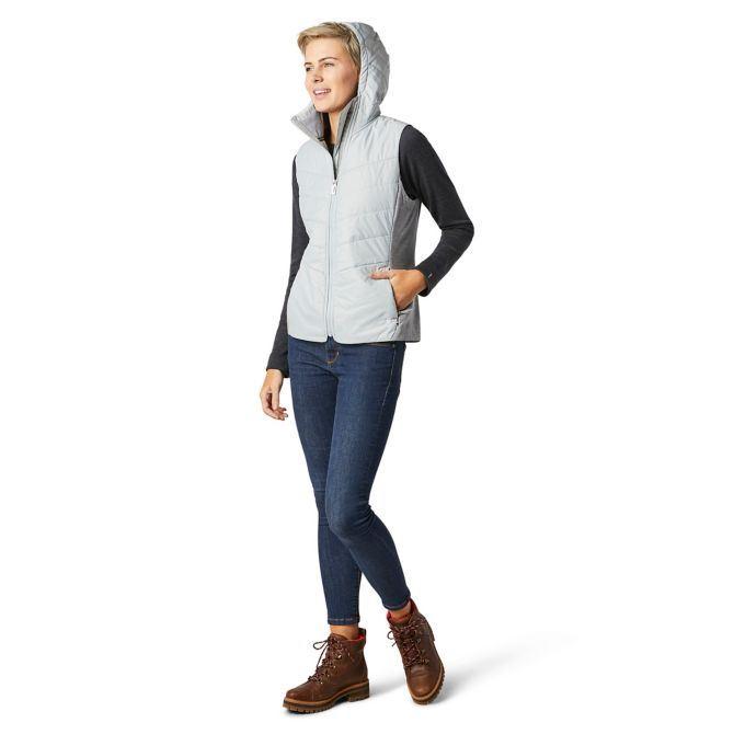 Women's Smartwool Smartloft 60 Hoodie Vest - Bauman's Running & Walking Shop