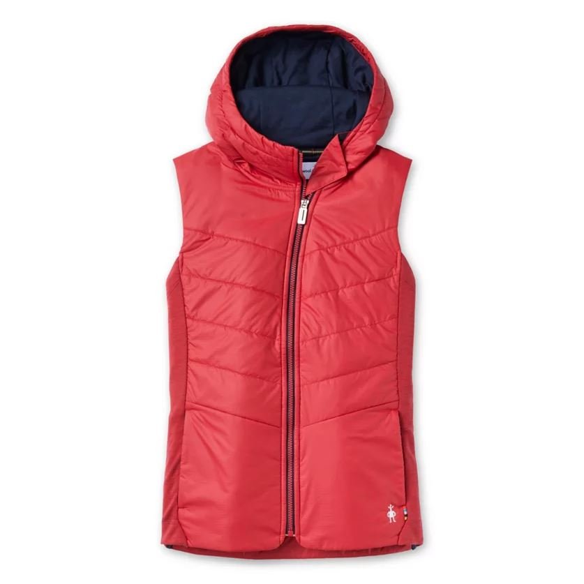 Women's Smartwool Smartloft 60 Hoodie Vest - Bauman's Running & Walking Shop