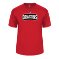 B-CORE Adult/Youth Tech Tee - DRAGONS T&F
