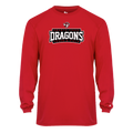B-CORE Adult/Youth Tech Long Sleeve - DRAGONS T&F