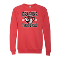 BELLA+CANVAS Unisex Sponge Fleece Raglan Sweatshirt - DRAGONS 25
