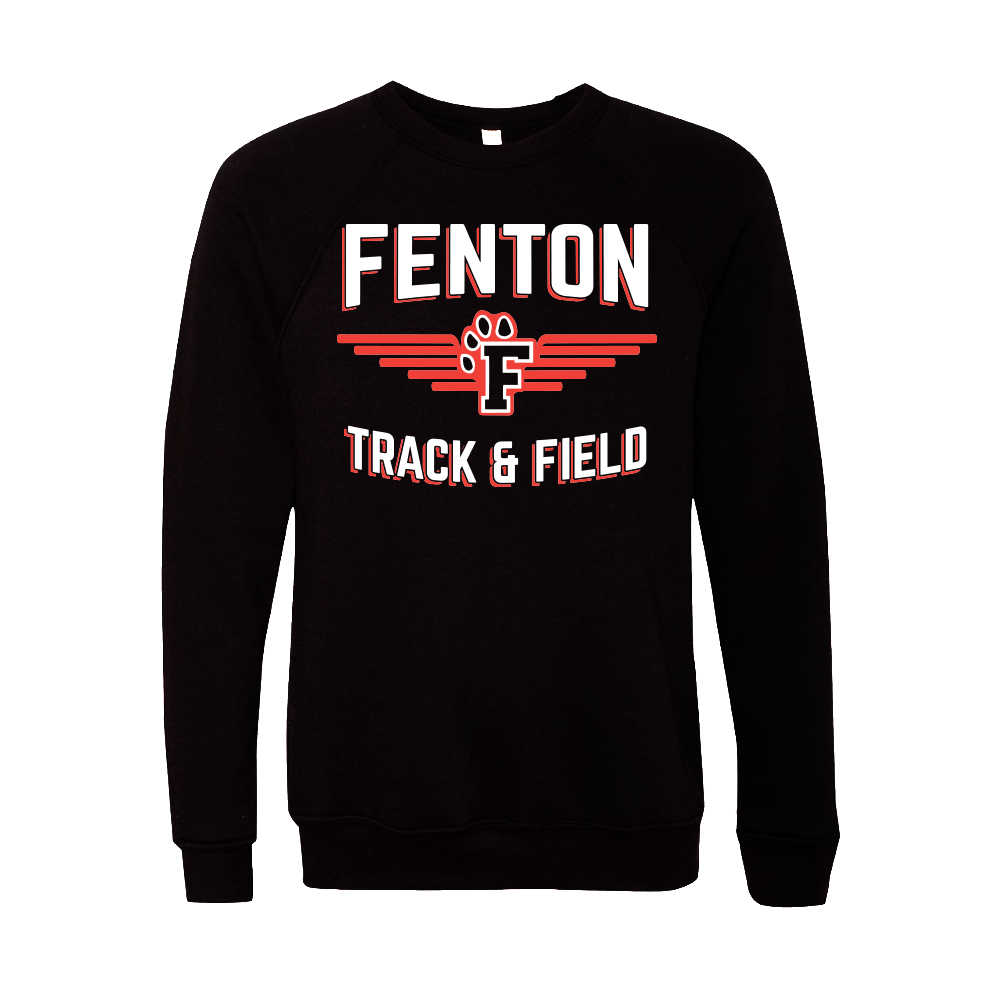 BELLA+CANVAS Unisex Sponge Fleece Raglan Sweatshirt