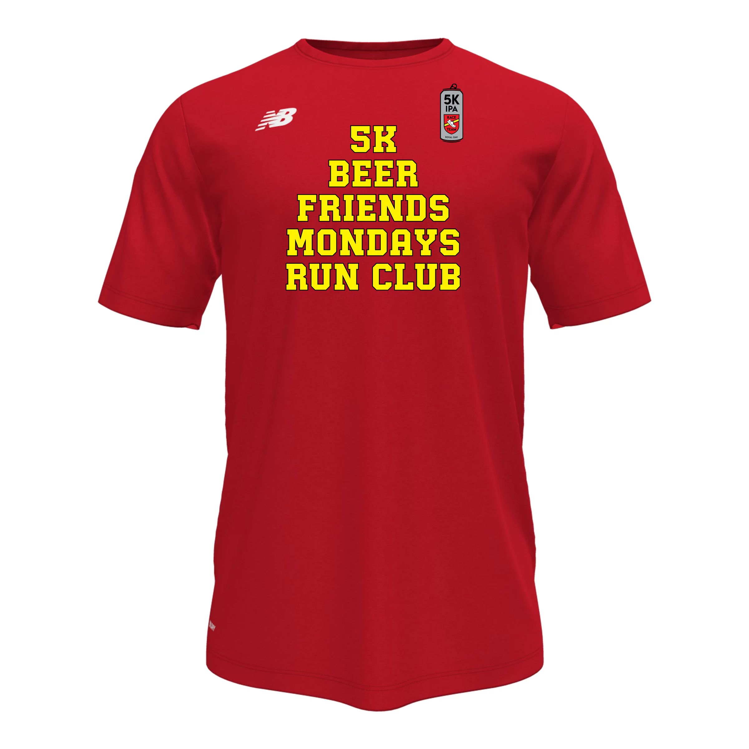 New Balance Men's Brighton Jersey - List Design - RFB 5K IPA Race Team