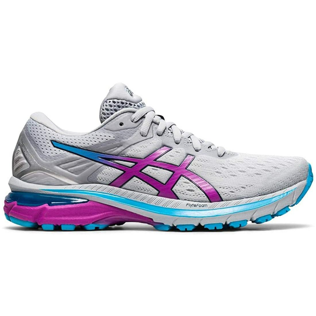 Asics Women's GT 2000 9 (Grey/Digital Grape) - Bauman's Running & Walking Shop
