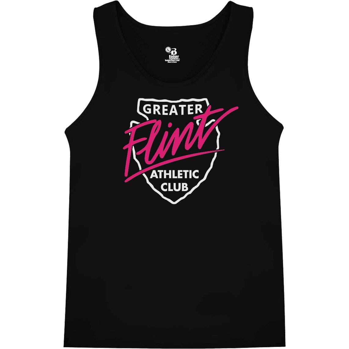 Badger B-Core Race Singlet - GFAC Pink Flint