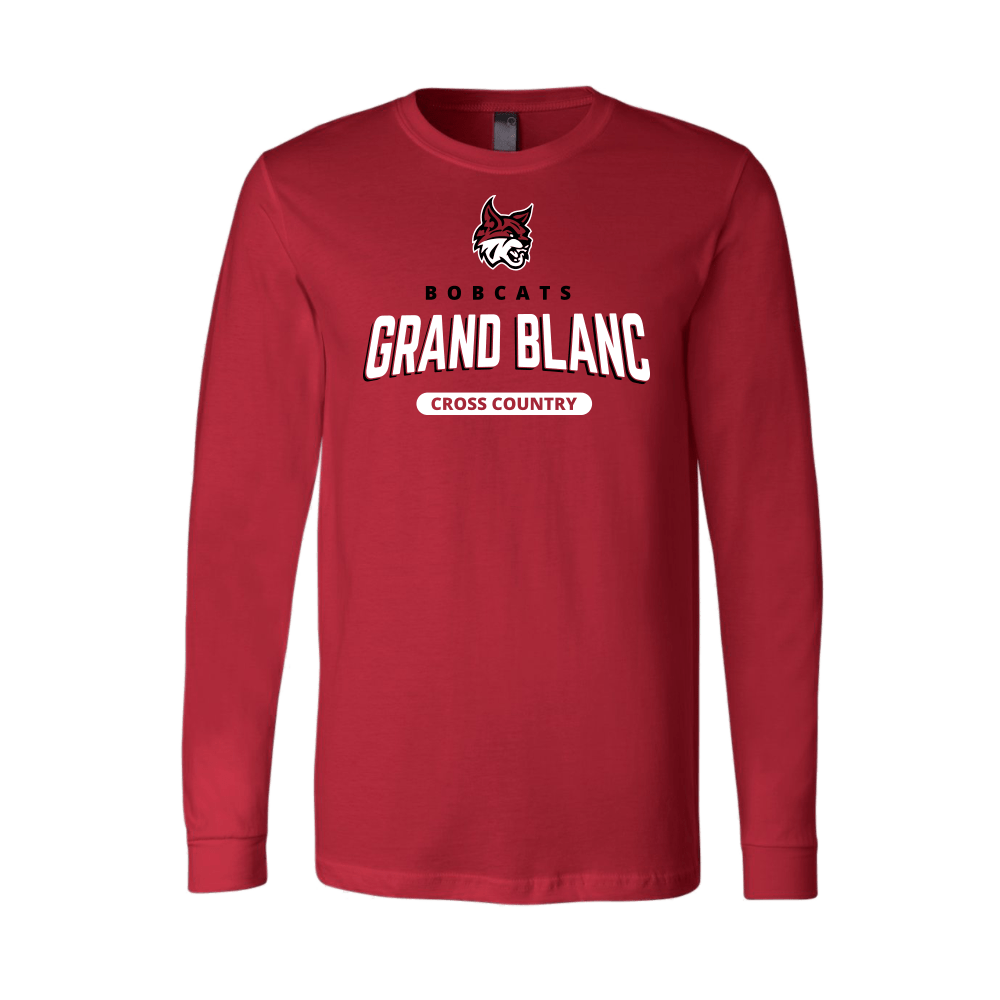 BELLA+CANVAS Unisex Long Sleeve Jersey Tee - GBXC - Bauman's Running & Walking Shop