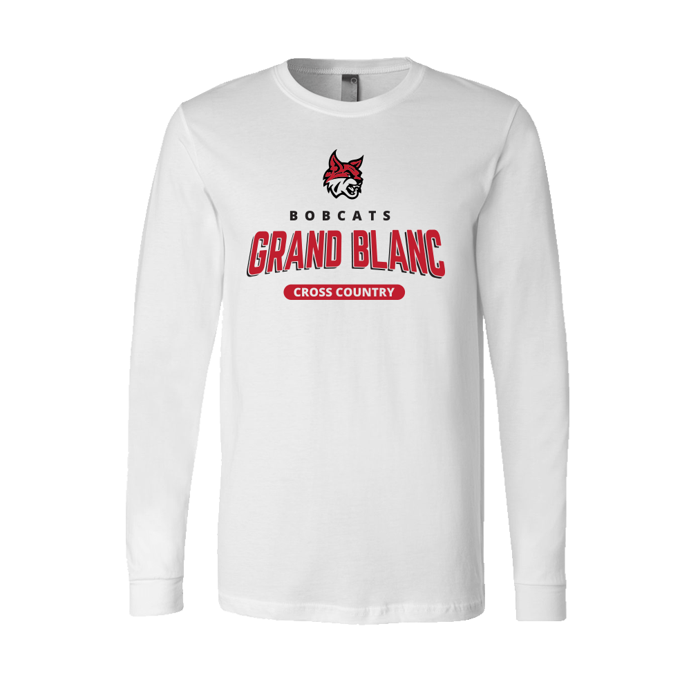 BELLA+CANVAS Unisex Long Sleeve Jersey Tee - GBXC - Bauman's Running & Walking Shop