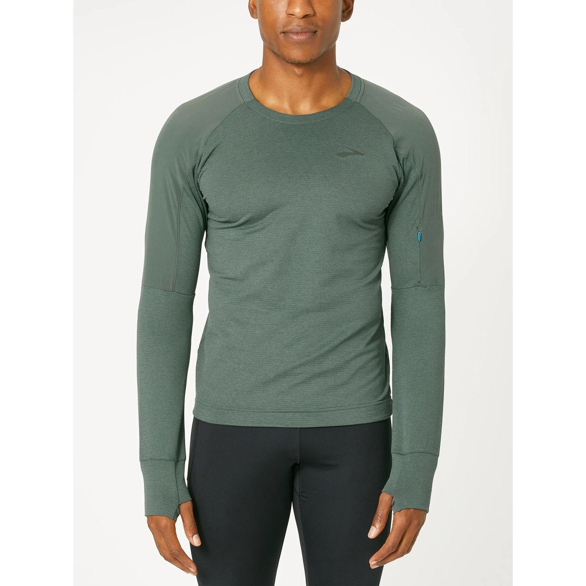 Brooks Men's Fall Notch Thermal Long Sleeve - Bauman's Running & Walking Shop