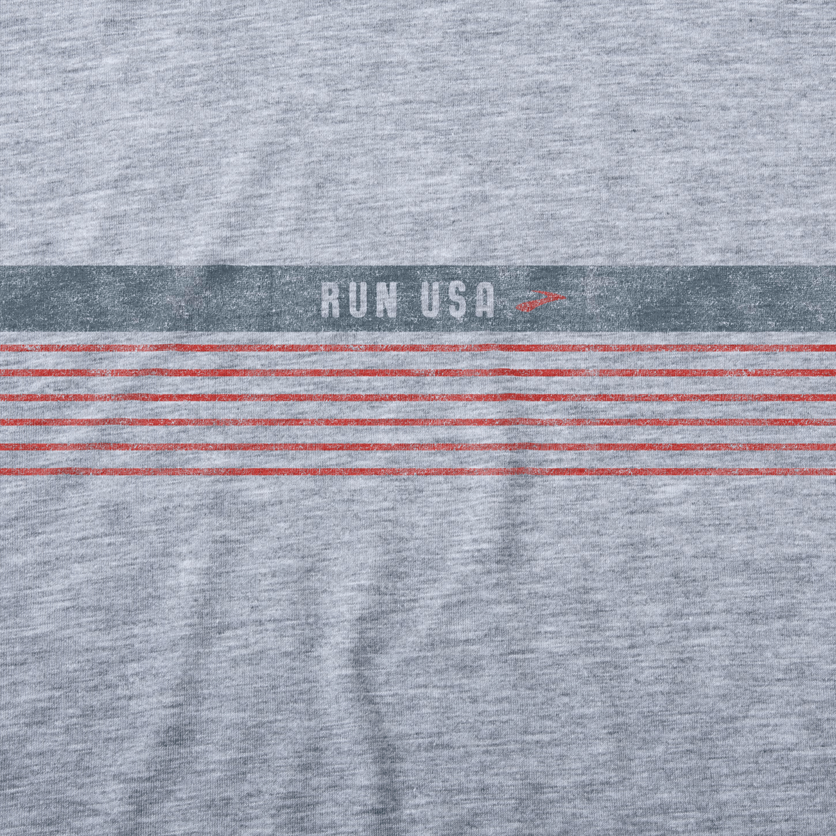 Brooks Running Men's Distance Short Sleeve 2.0 RUN USA - Bauman's Running & Walking Shop