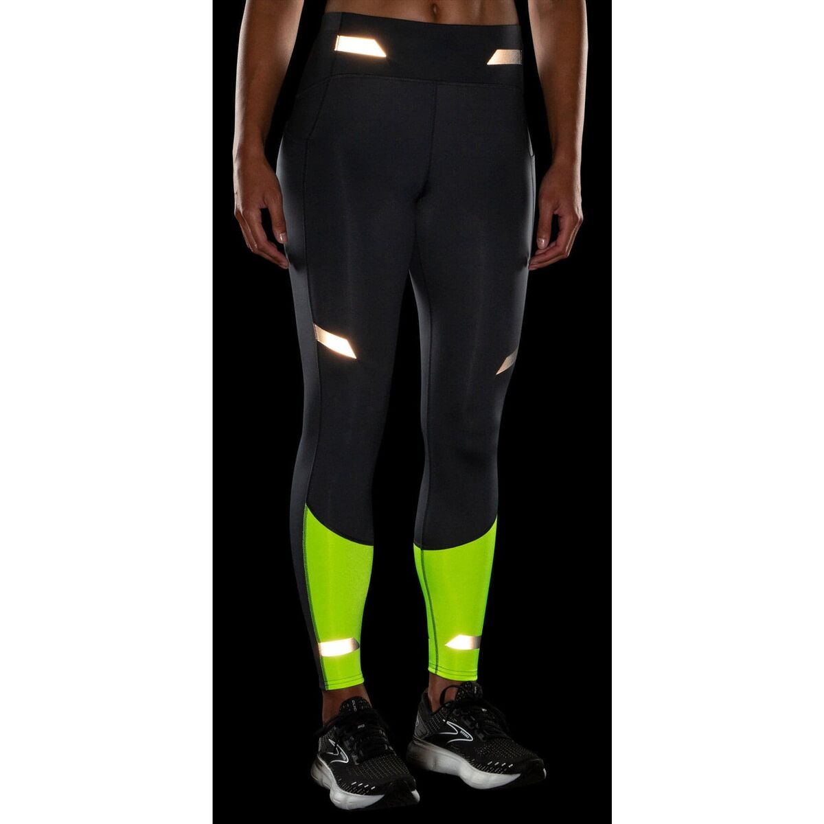 Brooks Women's Run Visible Tight - Bauman's Running & Walking Shop