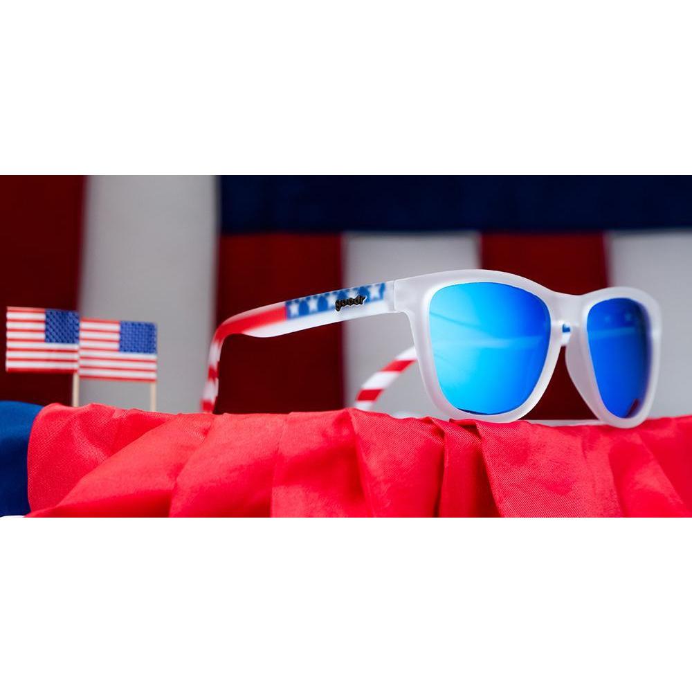 Goodr SUCK IT, KING GEORGE Sunglasses - Bauman's Running & Walking Shop