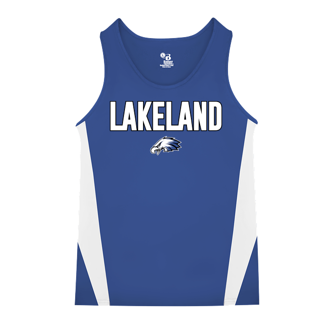Lakeland Track & Field Mens Stride Singlet - Bauman's Running & Walking Shop