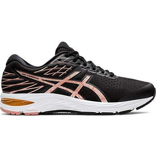 Men's ASICS Gel-Cumulus 21 (Black/Rose Gold) - Bauman's Running & Walking Shop