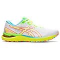 Men's Asics Gel-Cumulus 23 (White/Safety Yellow) - Bauman's Running & Walking Shop
