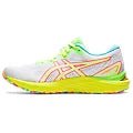 Men's Asics Gel-Cumulus 23 (White/Safety Yellow) - Bauman's Running & Walking Shop