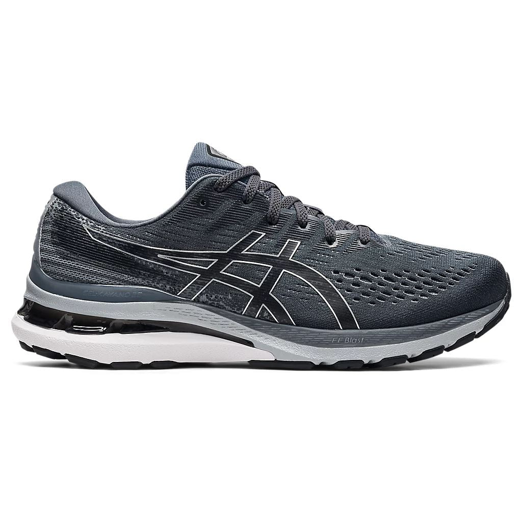 Men's ASICS GEL-KAYANO 28 (Carrier Grey/Black) - Bauman's Running & Walking Shop